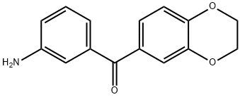 (3-AMINOPHENYL)(2,3-DIHYDRO-1,4-BENZODIOXIN-6-YL)METHANONE 结构式
