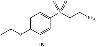 {2-[(4-ETHOXYPHENYL)SULFONYL]ETHYL}AMINE HYDROCHLORIDE 结构式