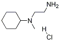 N-(2-氨基乙基)-N-甲基环己胺盐酸盐 结构式
