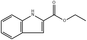 ETHYL 1H-INDOLE-2-CARBOXYLATE 结构式