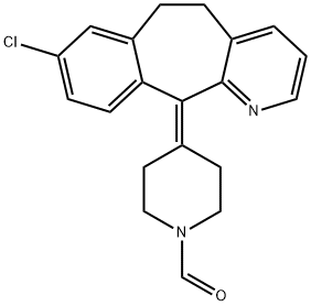 N-甲酰基地氯雷他定 结构式