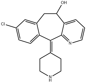 5-羟基地氯雷他定 结构式