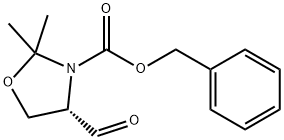 (S-BENZYL 4-FORMYL-2,2-DIMETHYLOXAZOLIDINE-3-CARBOXYLATE 结构式