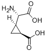 (2S,1'R,2'S)-2-(2-羧基环丙基)甘氨酸 结构式