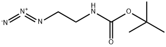 N-BOC-2-叠氮基乙胺 结构式