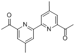 4,4'-DIMETHYL-6,6'-DIACETYL-2,2'-BIPYRIDINE 结构式