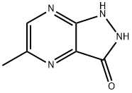 1H-Pyrazolo[3,4-b]pyrazin-3-ol,5-methyl-(6CI) 结构式