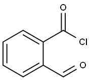 Benzoyl chloride, 2-formyl- (9CI) 结构式