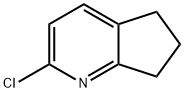 2-氯-6,7-二氢-5H-2,3-环戊烯并吡啶 结构式