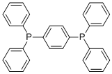 1,4-双(二苯基膦)苯 结构式
