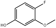 4-氟-3-甲氧基苯酚 结构式