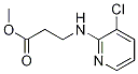 Methyl 3-((3-chloropyridin-2-yl)aMino)propanoate 结构式