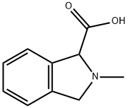 2,3-dihydro-2-Methyl-1H-Isoindole-1-carboxylic acid 结构式