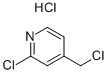 2-氯-4-(氯甲基)吡啶盐酸盐 结构式