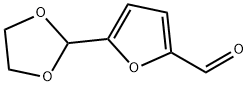 5-(1,3-二氧杂戊环-2-基)糠醛 结构式
