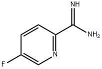 5-FLUOROPYRIDINE-2-CARBOXAMIDINE 结构式