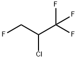 2-Chloro-1,1,1,3-tetrafluoropropane 结构式