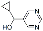 5-Pyrimidinemethanol, alpha-cyclopropyl- (9CI) 结构式