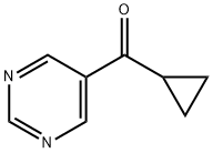 Methanone, cyclopropyl-5-pyrimidinyl- (9CI) 结构式