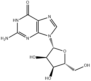 鸟嘌呤核苷 结构式
