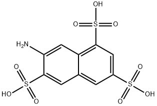 2-萘胺-3,6,8-三磺酸 结构式