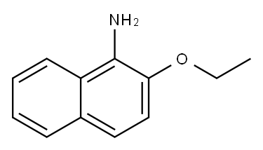 2-乙氧基-1-萘胺 结构式
