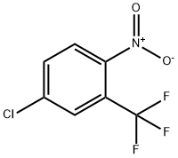5-氯-2-硝基三氟甲苯 结构式