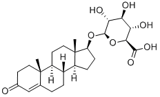 睾酮-B-D-葡糖苷酸 结构式