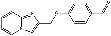4-(咪唑并[1,2-A]吡啶-2-基甲氧基)苯甲醛 结构式