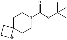 1,7-二氮杂螺[3.5]壬烷-7-甲酸叔丁酯 结构式