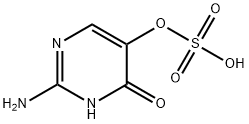 sulfuric acid mono-(2-amino-6-oxo-1,6-dihydro-pyrimidin-5-yl ester) 结构式