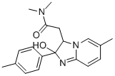 6-METHYL-N,N-DIMETHYL-2-(4-METHYLPHENYL)-2-HYDROXYIMIDAZO[1,2-ALPHA]PYRIDINE-3-ACETAMIDE