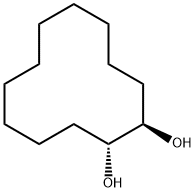 (R,R)-(-)-1,2-CYCLODODECANEDIOL 结构式