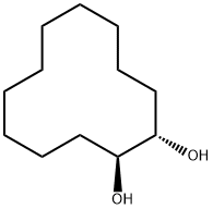 (S,S)-(+)-1,2-CYCLODODECANEDIOL 结构式