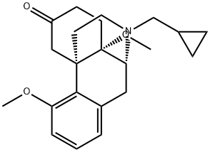 17-(CYCLOPROPYLMETHYL)-4,14-DIMETHOXYMORPHINAN-6-ONE HYDROCHLORIDE 结构式