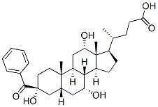 3-benzoylcholic acid 结构式