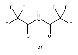 2,4-六氟化钡戊烷 结构式