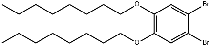 1,2-二溴-4,5-二(辛氧基)苯 结构式