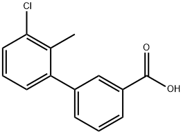 3-CHLORO-2-METHYLBIPHENYL-3-CARBOXYLIC ACID 结构式