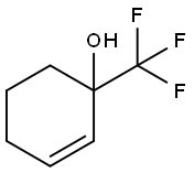 3-HYDROXY-3-(TRIFLUOROMETHYL)CYCLOHEXENE 结构式