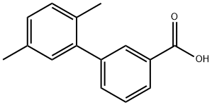 2,5-DIMETHYLBIPHENYL-3-CARBOXYLIC ACID 结构式