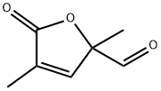 2-Furancarboxaldehyde, 2,5-dihydro-2,4-dimethyl-5-oxo- (9CI) 结构式
