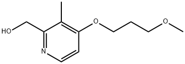 2-羟甲基-4-(3-甲氧基丙氧基)-3-甲基吡啶盐酸盐 结构式