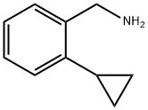 2-环丙基苄胺 结构式