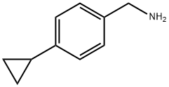 4-环丙基苄胺 结构式