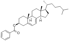 7-脱氢苯甲酸胆固醇 结构式