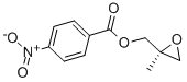 (2S)-(+)-2-甲基-4-硝基苯甲酸缩水甘油酯 结构式