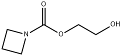 1-Azetidinecarboxylicacid,2-hydroxyethylester(9CI) 结构式