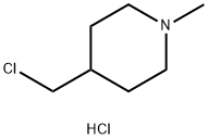 1-甲基-4-(氯甲基)哌啶盐酸盐 结构式