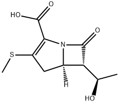 2-methylthiocarbapenem 结构式